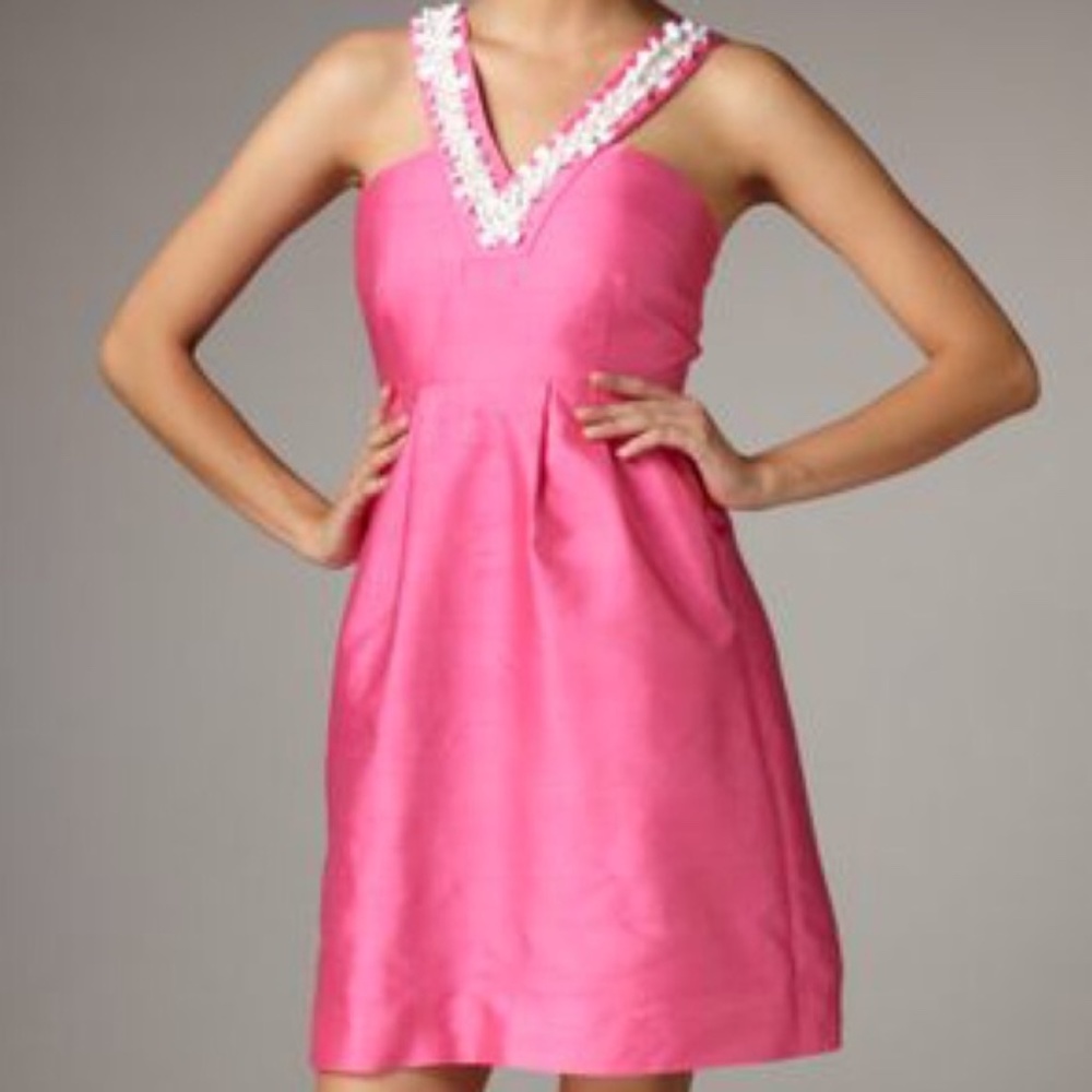 Kate Spade Pink w/Seashell Embellishments Dress